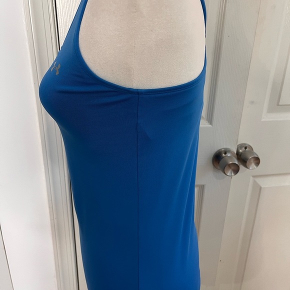 Under Armour Women's Vibrant Blue Tank Top S/M - Picture 3 of 7